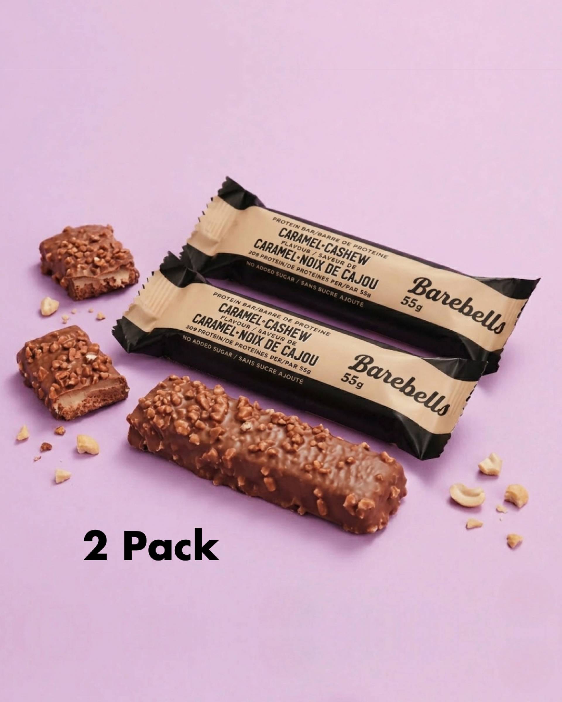 Protein Bars (2) | Caramel Cashew