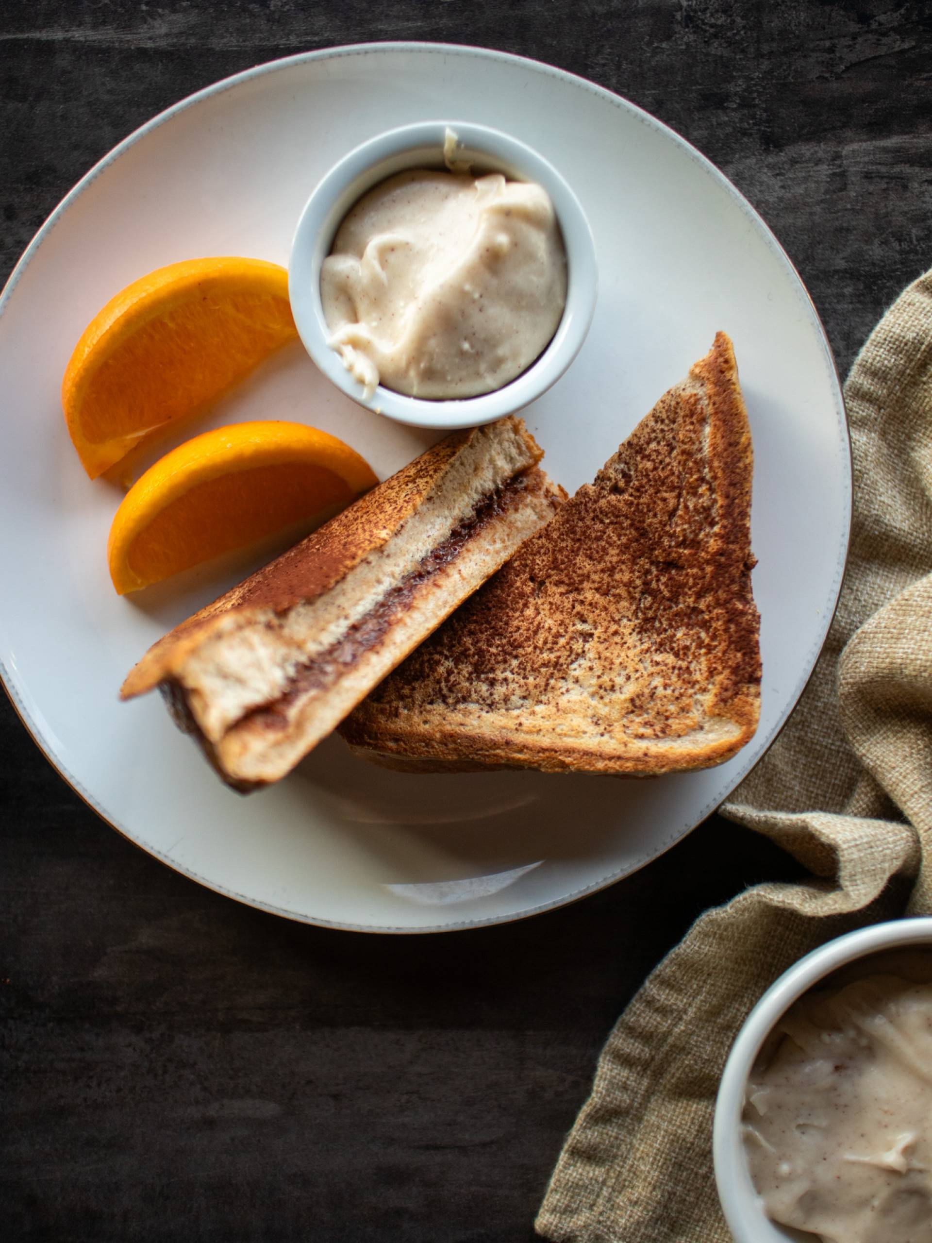 Nutella Maple Protein French Toast