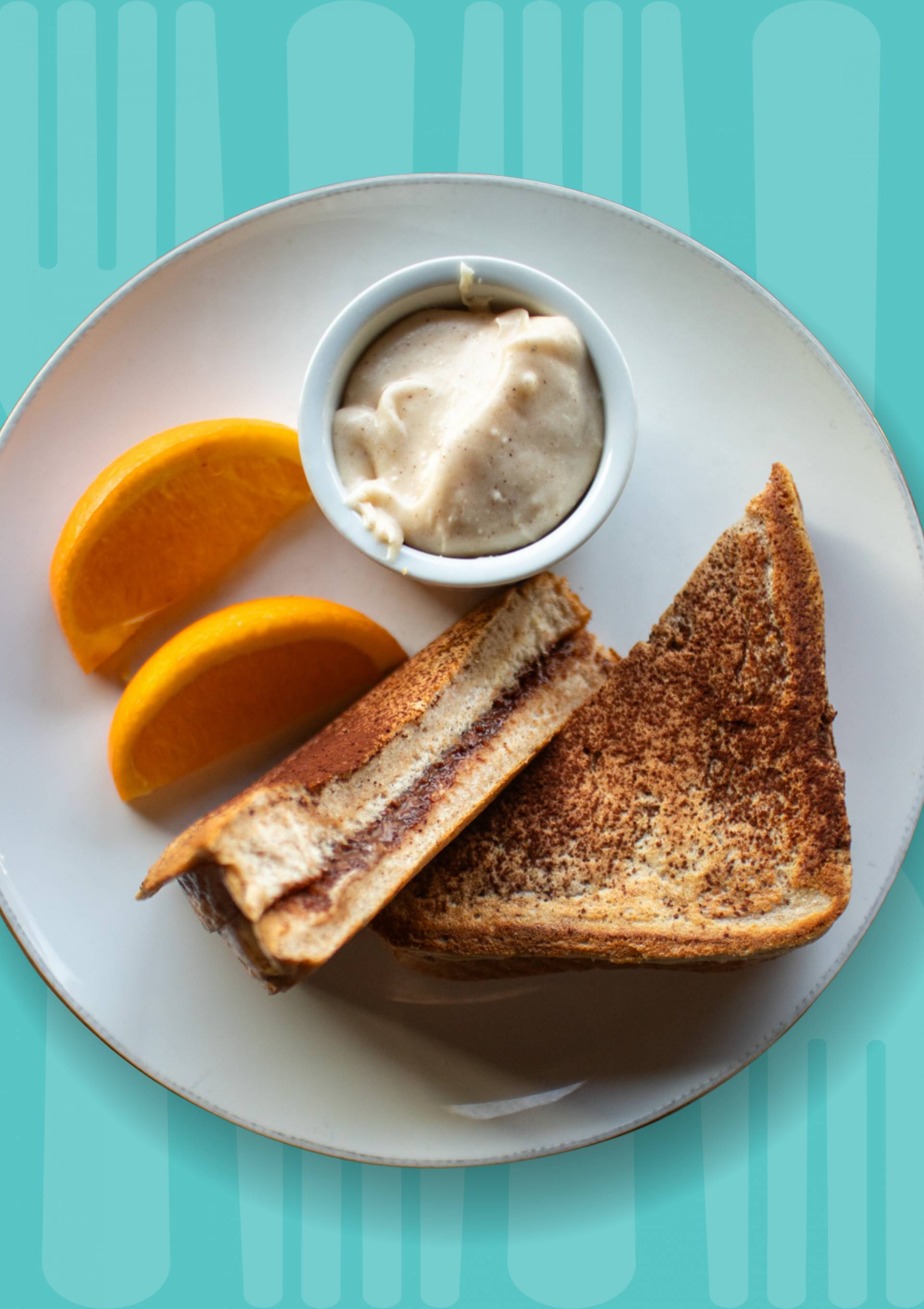 Nutella Maple Protein French Toast