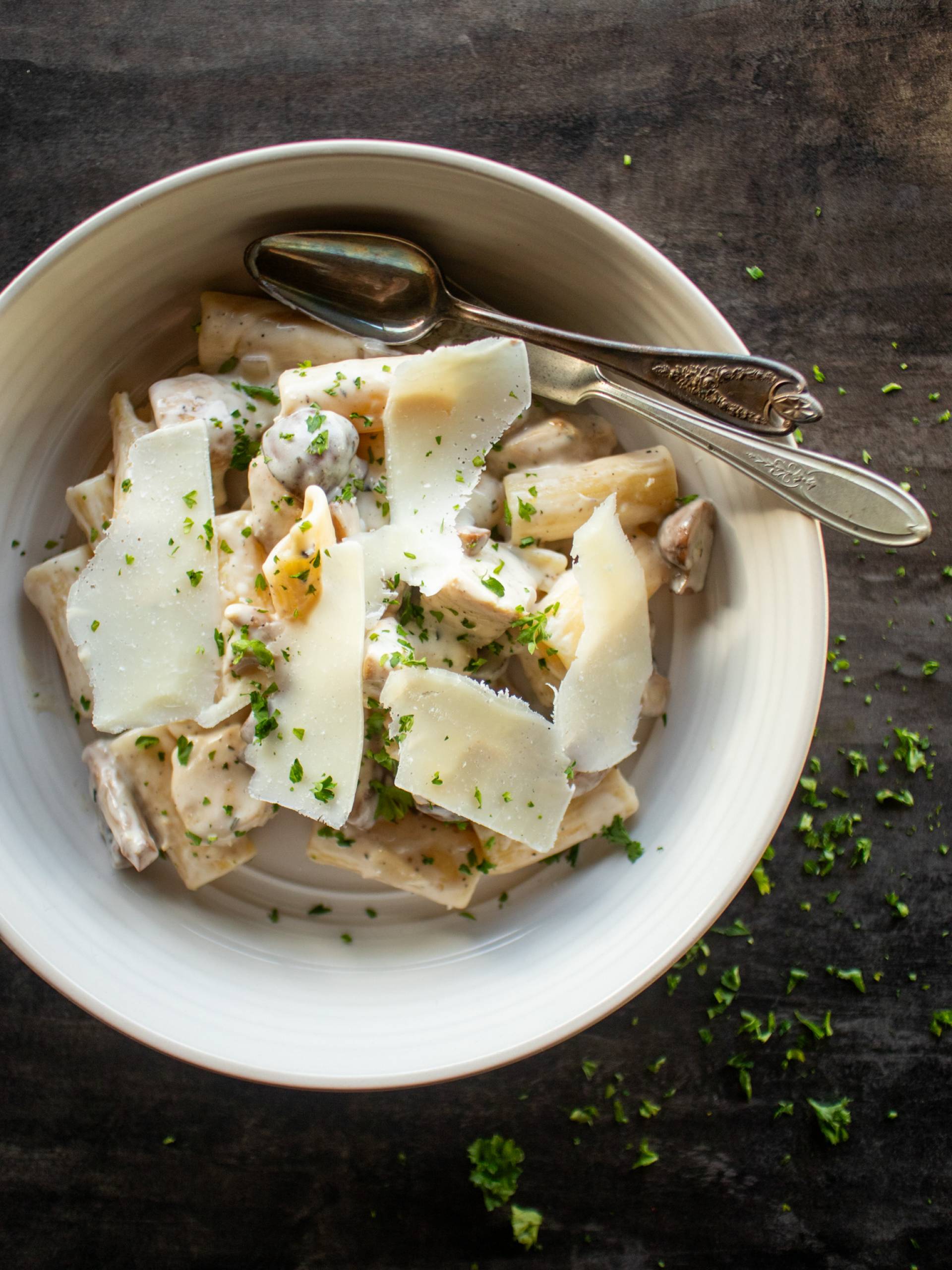 Chicken Madeira Rigatoni