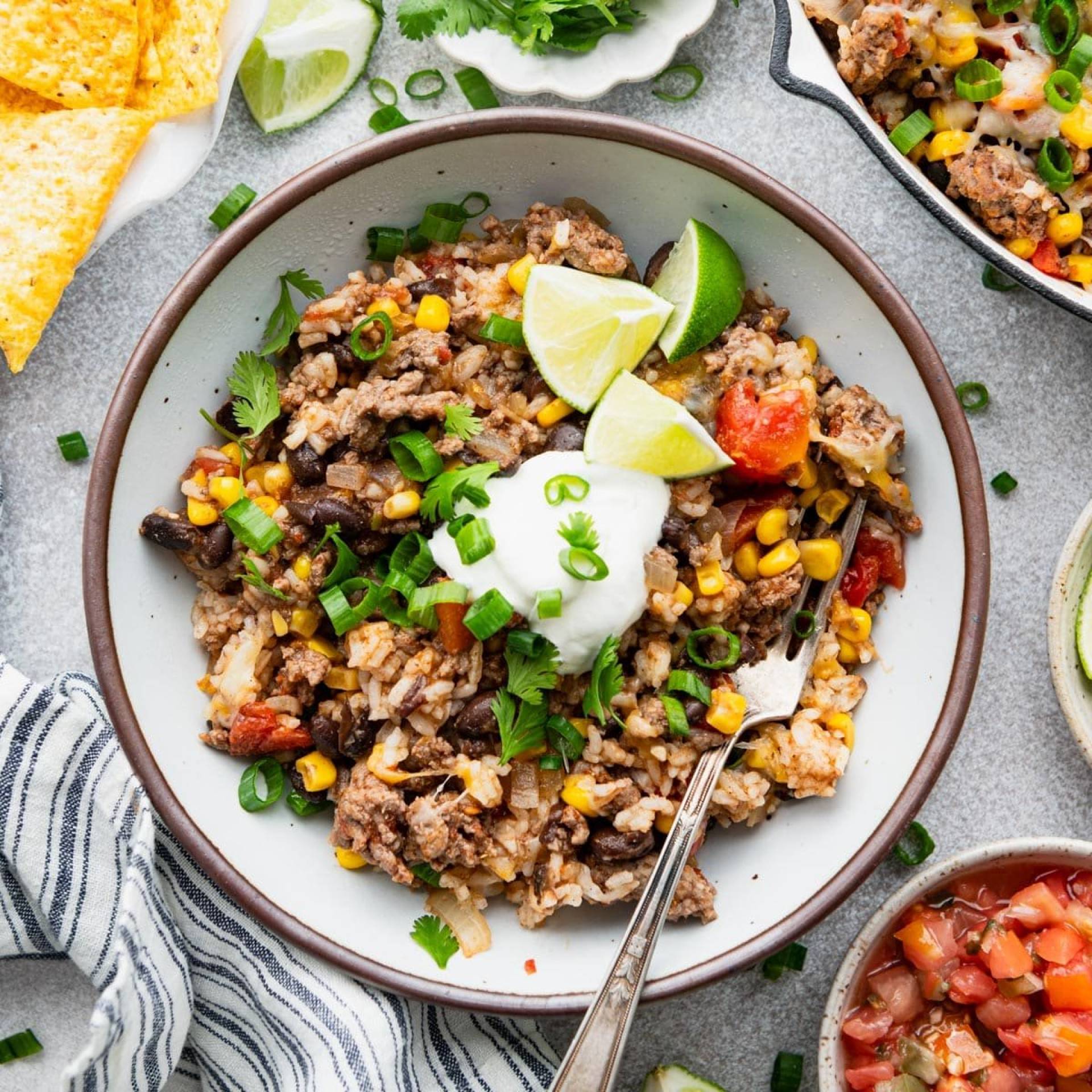 Southwest Fiesta Beef Bowl
