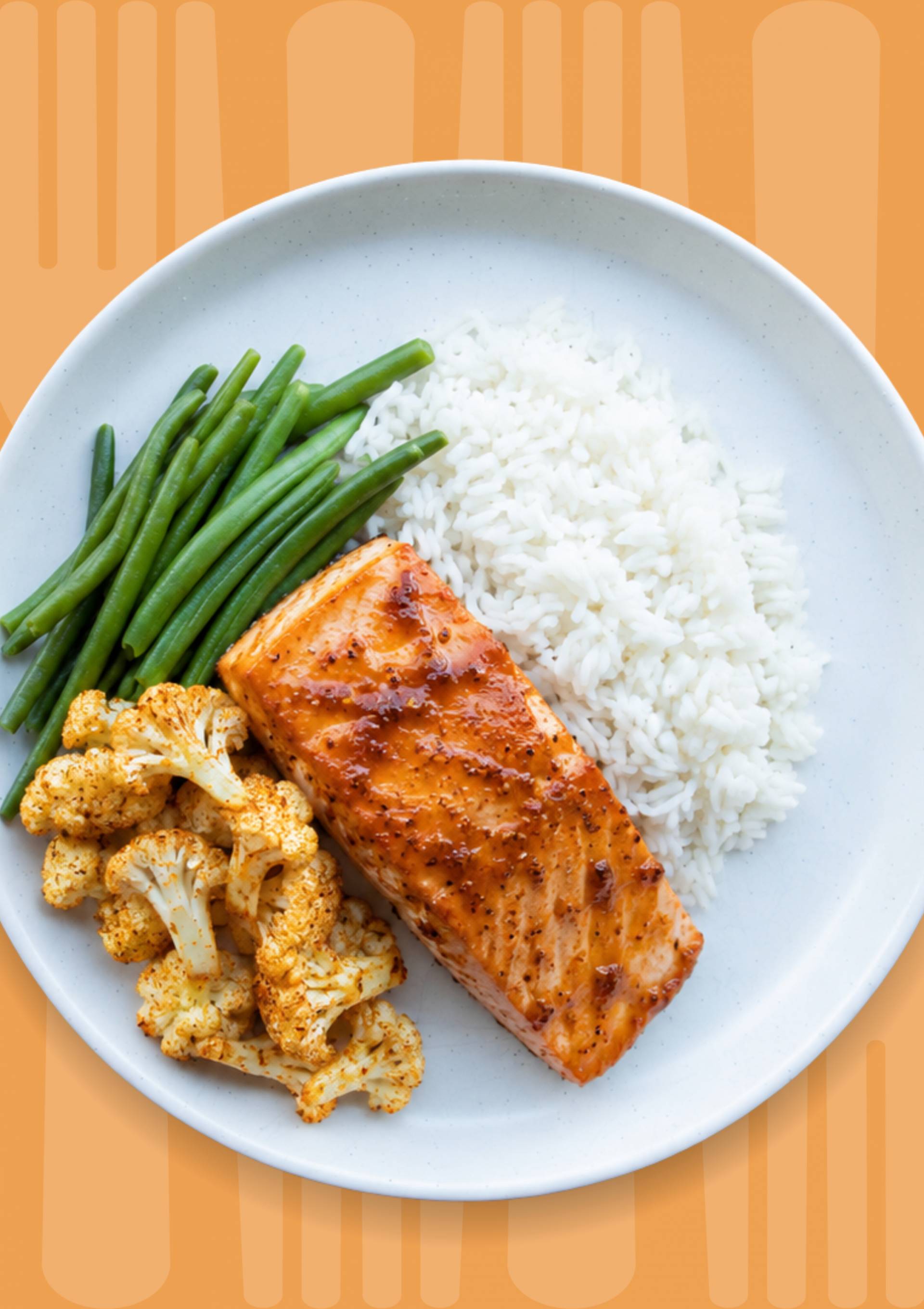 Mustard Maple Glazed Salmon