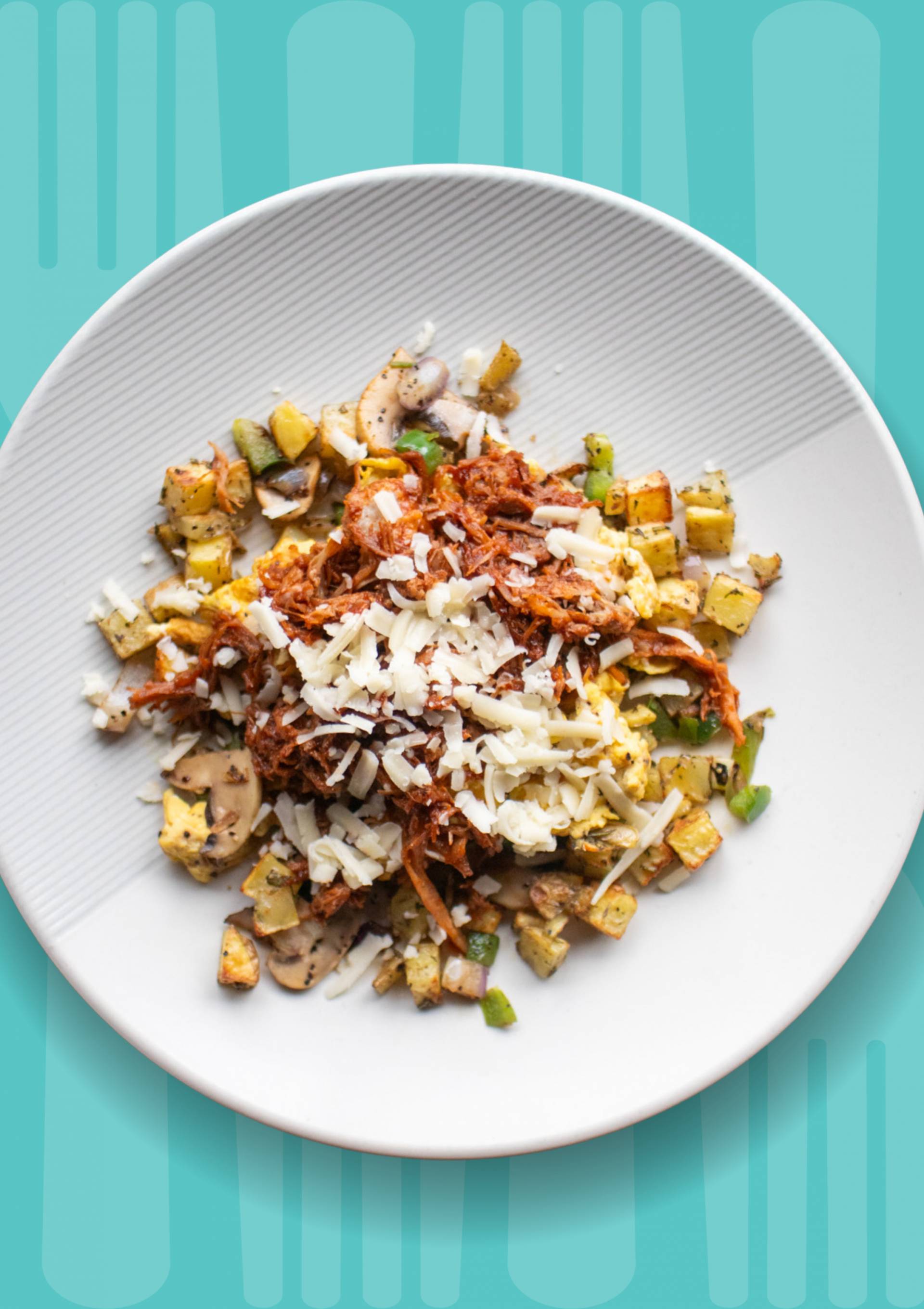 BBQ Pulled Pork Scramble