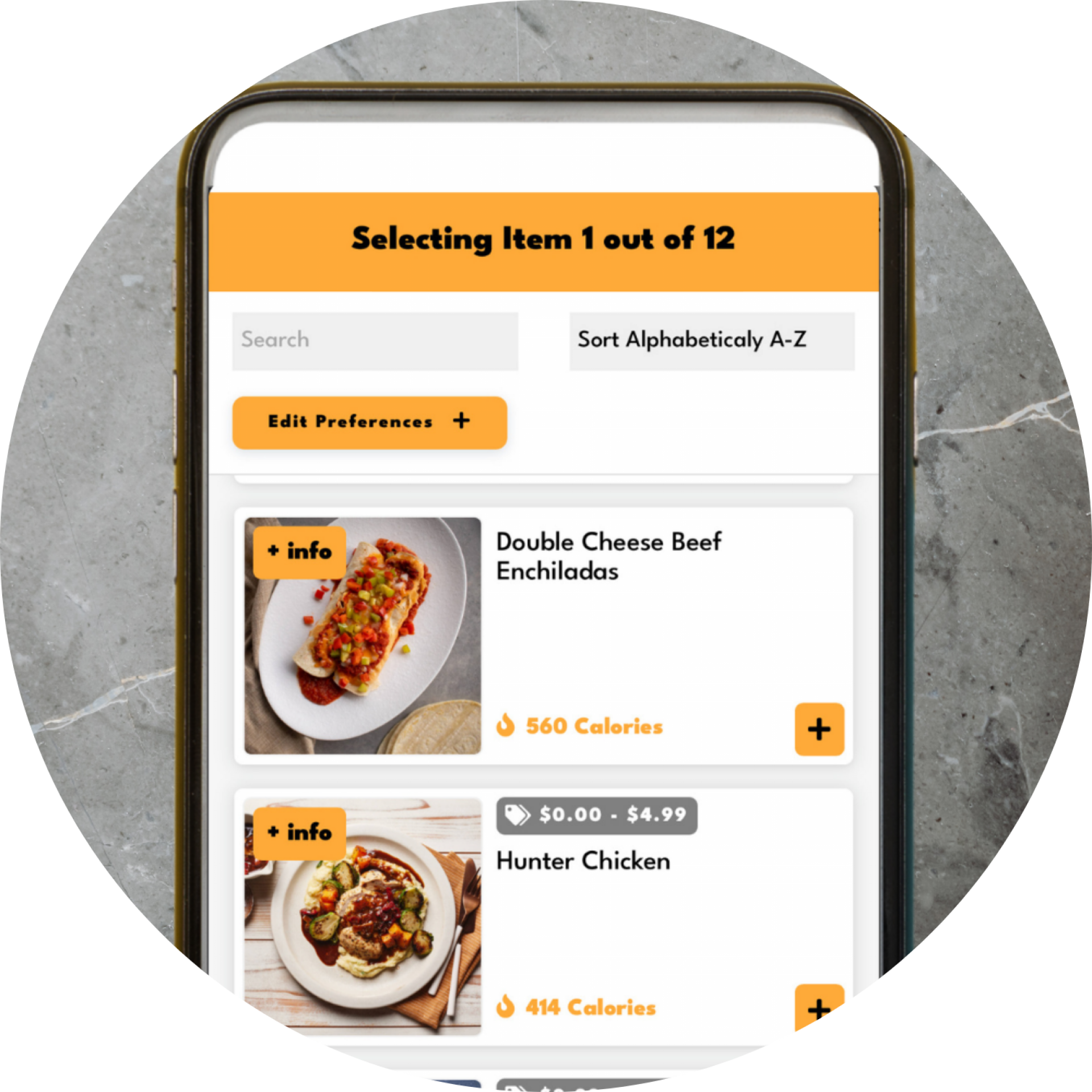 <br/>PICK YOUR MEALS